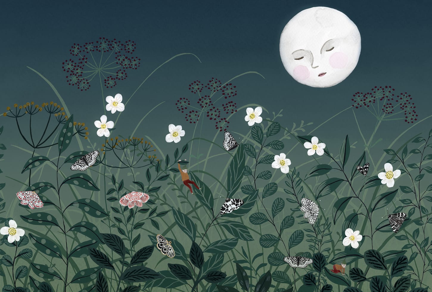 r18191_product Rebel Walls pilttapeet Pixie, Night R18191