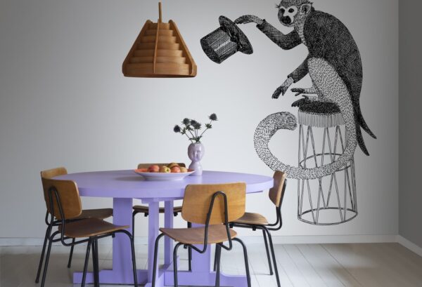 Rebel Walls pilttapeet Circus Animal, Mr Monkey R18205