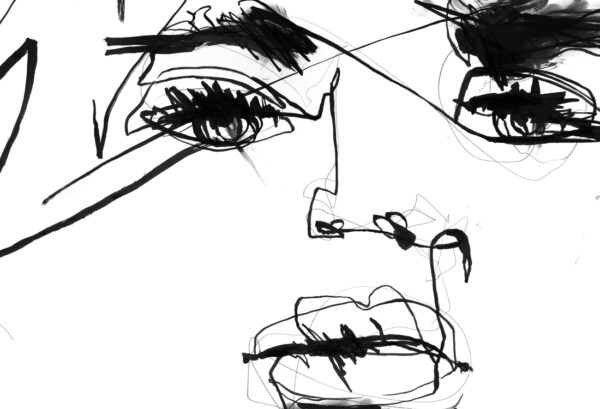 Rebel Walls pilttapeet Fala Bozetto, Graphite R18272