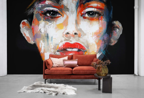 r18281_interior2 Rebel Walls pilttapeet Niko, Black Cherry R18281