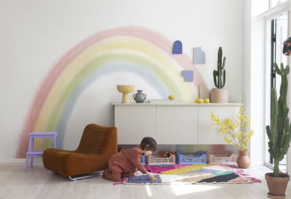 r18291_interior1 Rebel Walls pilttapeet Rainbow, Multi R18291