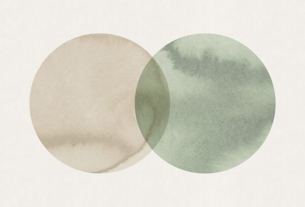 Rebel Walls pilttapeet Eclipse, Beige Green R18331