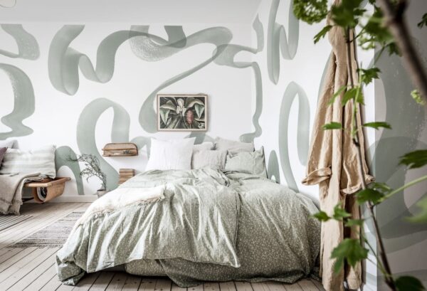 Rebel Walls pilttapeet Waves, Green R18351