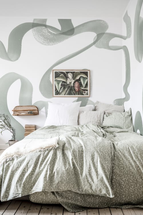 Rebel Walls pilttapeet Waves, Green R18351