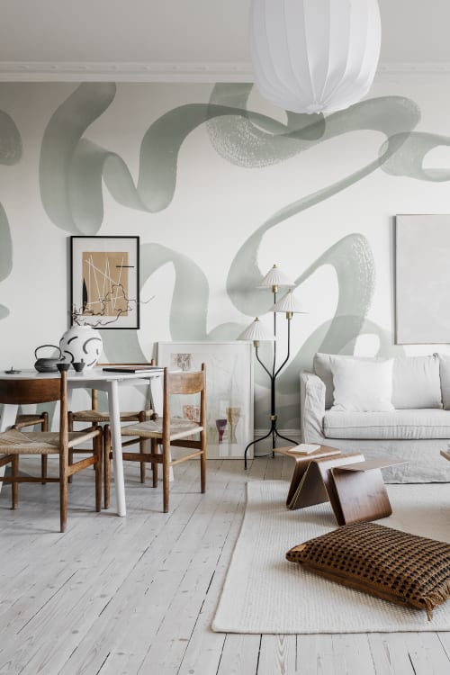 Rebel Walls pilttapeet Waves, Green R18351