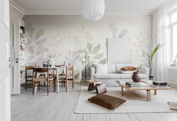 Rebel Walls pilttapeet Grow, Lilac R18381