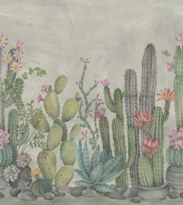 Rebel Walls pilttapeet Playfull Cactus, Summer R18451