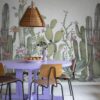 Rebel Walls pilttapeet Playfull Cactus, Ivory R18452