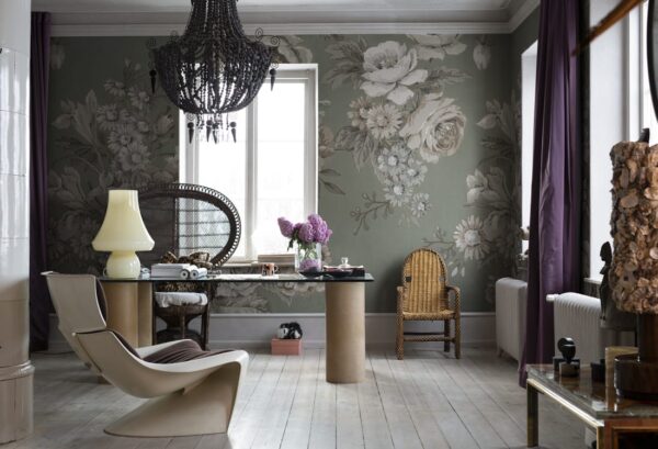 Rebel Walls pilttapeet Efraim, Soft Green R18494