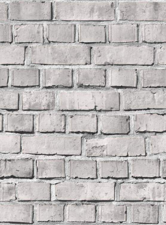 Rebel Walls tapeet Bricks Ash R18515