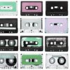 Rebel Walls tapeet Casette Tape Purple Rain R18516