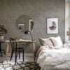 Rebel Walls tapeet Small Patinated Diamonds Salt N Pepper R18519