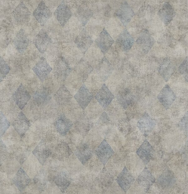 Rebel Walls tapeet Small Patinated Diamonds Salt N Pepper R18519
