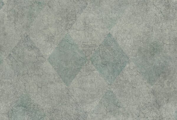 Rebel Walls tapeet Small Patinated Diamonds Fancy Green R18521