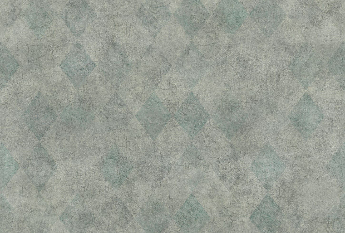 Rebel Walls tapeet Small Patinated Diamonds Fancy Green R18521