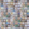 Rebel Walls tapeet Tiny House Numbers Colorful R18522