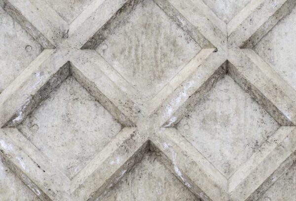 Rebel Walls tapeet Small Concrete Trellis Harsh Grey R18525