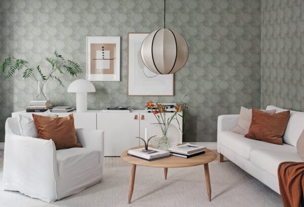 Rebel Walls tapeet Hexagon Tiles Jade R18526