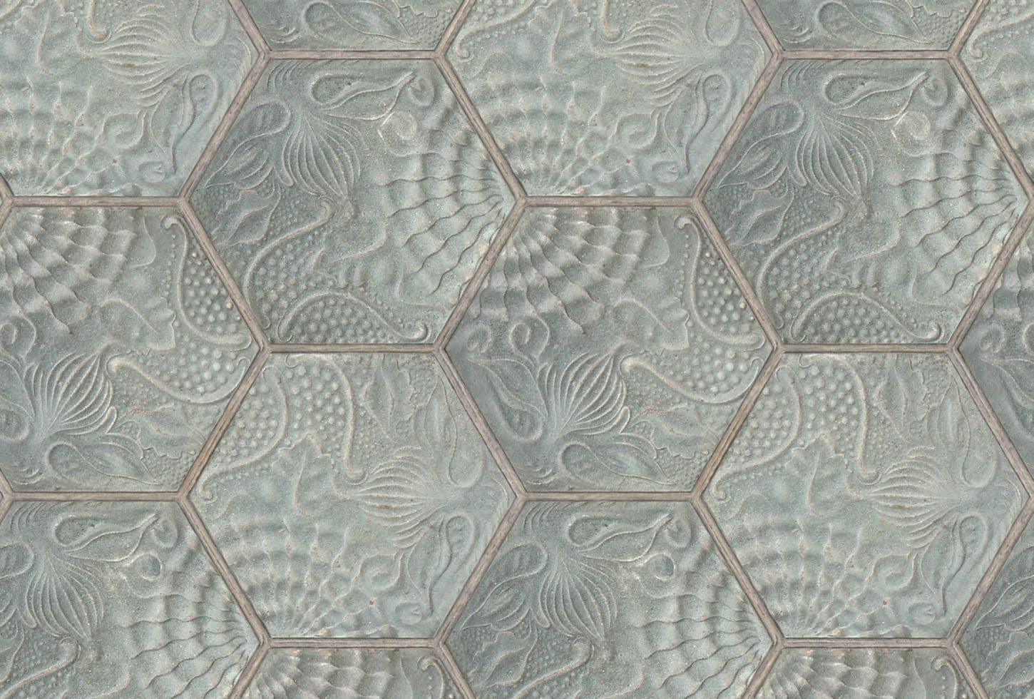 Rebel Walls tapeet Hexagon Tiles Jade R18526