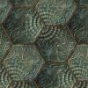 Rebel Walls tapeet Hexagon Tiles Emerald R18527