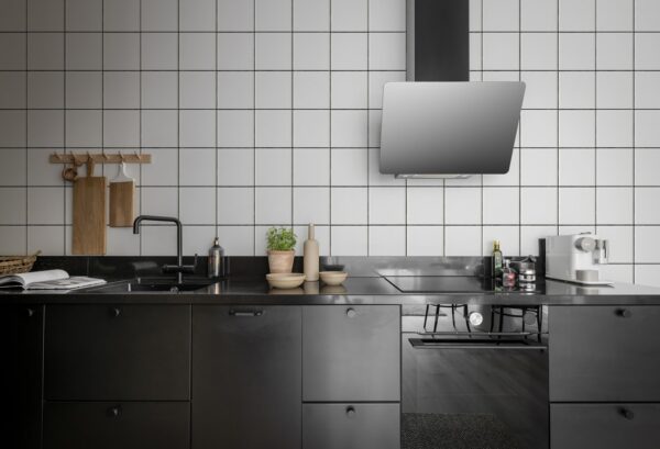 Rebel Walls tapeet Square Tiles, Clean White R18536