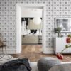 Rebel Walls tapeet Tie Dye Kaleidoscope, Gray R18542