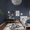 Rebel Walls tapeet Stardust, Night R18545