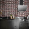 Rebel Walls tapeet Artisan Tiles, Indian Red R18550