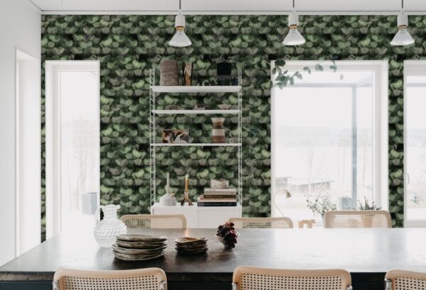 Rebel Walls tapeet Petite Peackock Plumage, Jade R18554