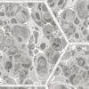 Rebel Walls tapeet Marbled Hexagon Tiles, Gray R18558