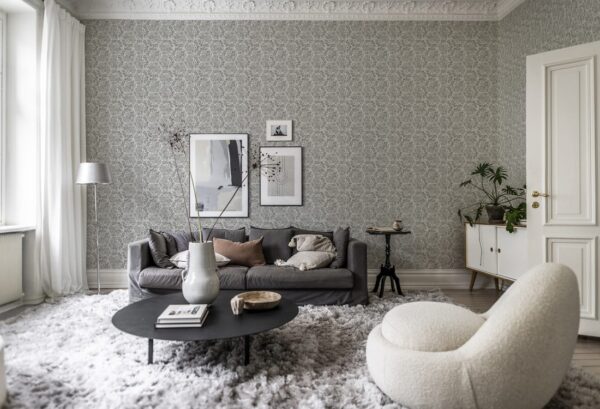 Rebel Walls tapeet Marbled Hexagon Tiles, Gray R18558