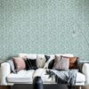 Rebel Walls tapeet Marbled Hexagon Tiles, Green R18559