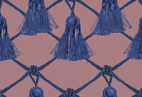 Rebel Walls tapeet Tassels, Pink Delight R18562