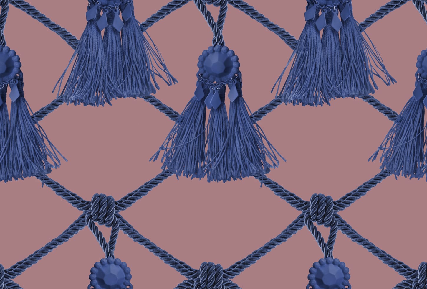 Rebel Walls tapeet Tassels, Pink Delight R18562