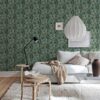 Rebel Walls tapeet Birds Of Paradise, Lush Green R18563
