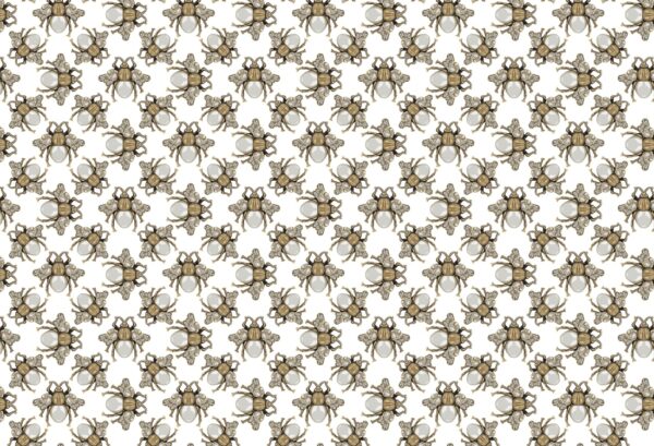 Rebel Walls tapeet Small Jewel Wings, Diamond White R18568
