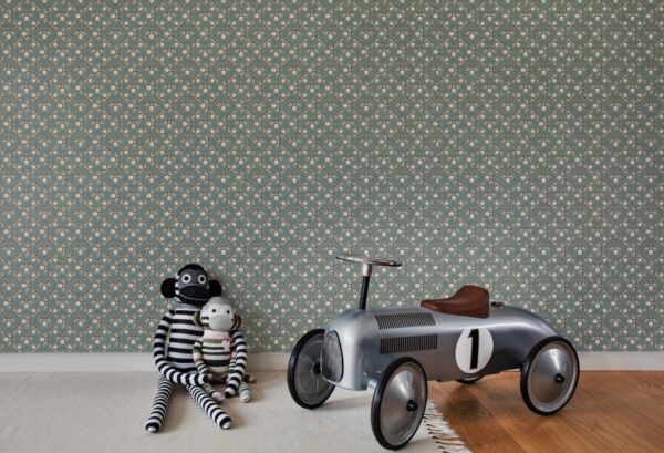 Rebel Walls tapeet Small Jewel Wings, Emerald Green R18569