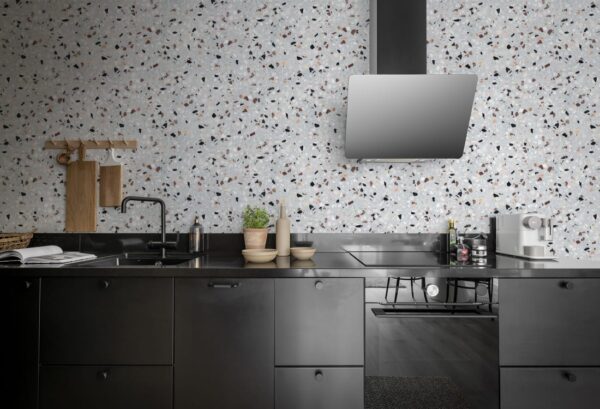 Rebel Walls tapeet Terrazzo, Ice Blue R18570