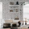 Rebel Walls tapeet Terrazzo, Stone Grey R18571