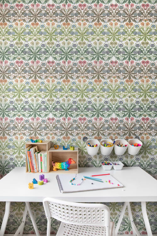 Rebel Walls tapeet Dear Little Dandelion, Rainbow R18579