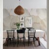 Rebel Walls pilttapeet Petals, Sand R18588