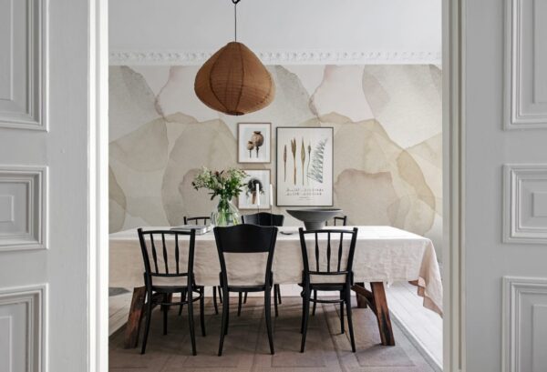 Rebel Walls pilttapeet Petals, Sand R18588