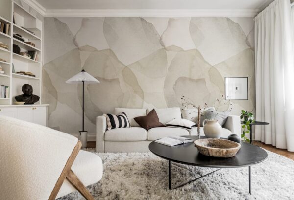 Rebel Walls pilttapeet Petals, Sand R18588