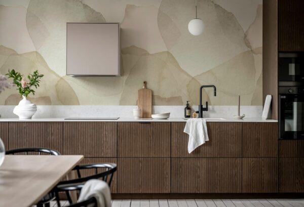 Rebel Walls pilttapeet Petals, Sand R18588