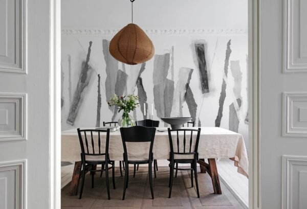 Rebel Walls pilttapeet Tear, Graphite R18592