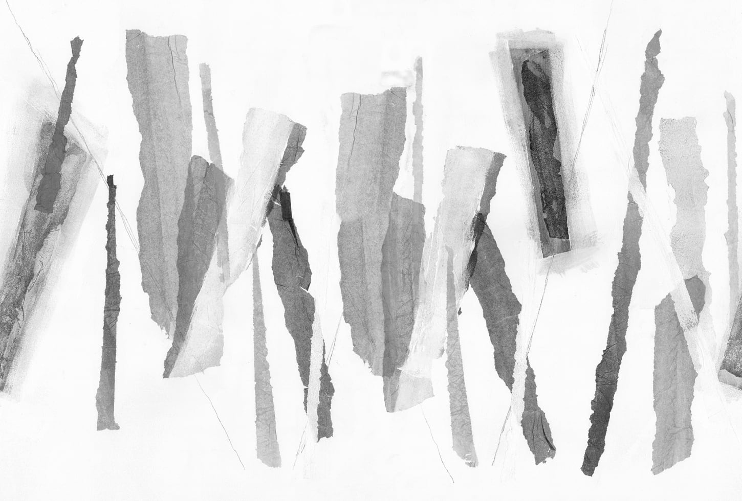 Rebel Walls pilttapeet Tear, Graphite R18592