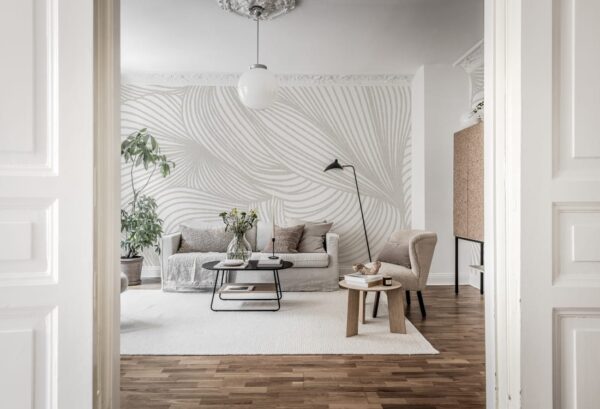 Rebel Walls pilttapeet Opulence Lines, Sand R18596