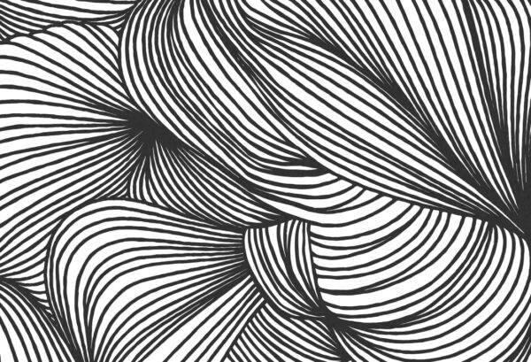 Rebel Walls pilttapeet Opulence Lines, Graphite R18597