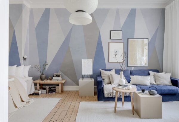 r18607_interior1 Rebel Walls pilttapeet Crystal, Lilac R18607