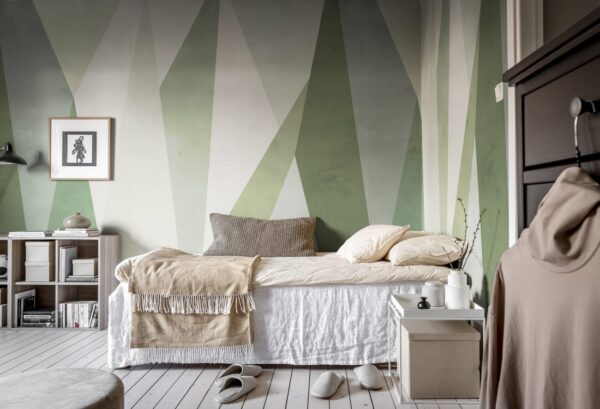 r18608_interior1 Rebel Walls pilttapeet Crystal, Moss R18608